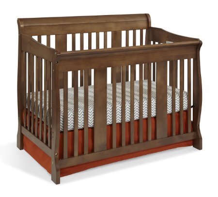 Stork Craft Tuscany 4-in-1 Convertible Crib Dove Brown