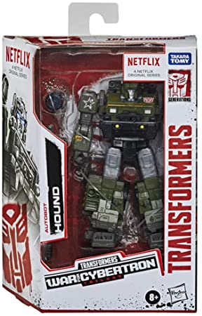 Transformers Netflix War for Cybertron Trilogy Deluxe Class Autobot Hound