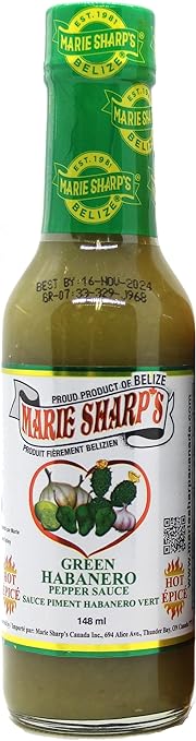 Green Cactus Hot Sauce with Green Habanero Pepper by Marie Sharp's 148 mL