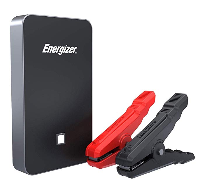 Energizer Heavy Duty Jump Starter 7500mAh with Built-in UL Lithium Battery - Portable Car Jumper and 2.4A Power Bank USB Charger