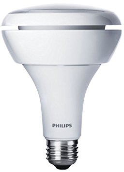 Philips 452326 65W Equivalent LED BR30 Daylight Dimmable Flood Light Bulb