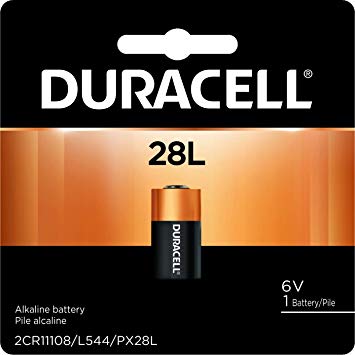 Duracell – 28L 6V Lithium Photo Size Battery – long lasting battery – 1 count