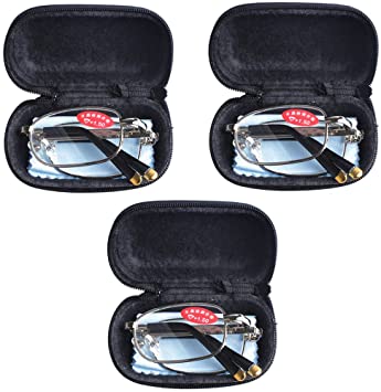 3 PRS Southern Seas Folding Reading & Travel Glasses with Case