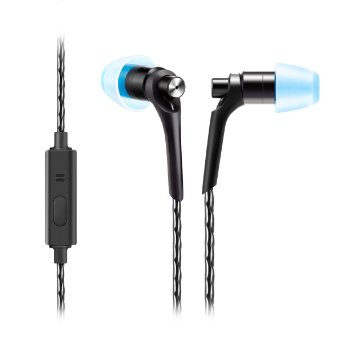 In-Ear Headphones Sound Quality Earbuds Earphones with Mic by 01 Audio- High Quality Stereo Sound- Made for Android Cell Phones Samsung iPhone 6 6 Plus 5 5s 4 iPad Air