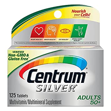 Centrum Silver Adults 50  Multivitamin or Multimineral125 Tablet