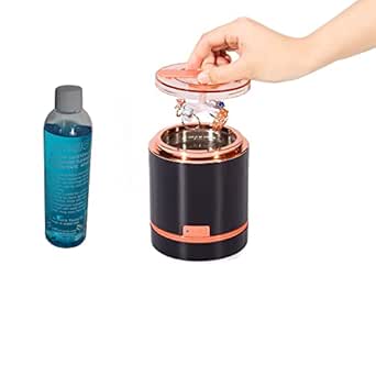 iSonic® Ultrasonic Jewelry Cleaner D1800-BR with Cleaning Solution Concentrate CSGJ01, 110V