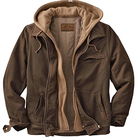 Legendary Whitetails Men's Rugged Brown Full Zip Dakota Jacket