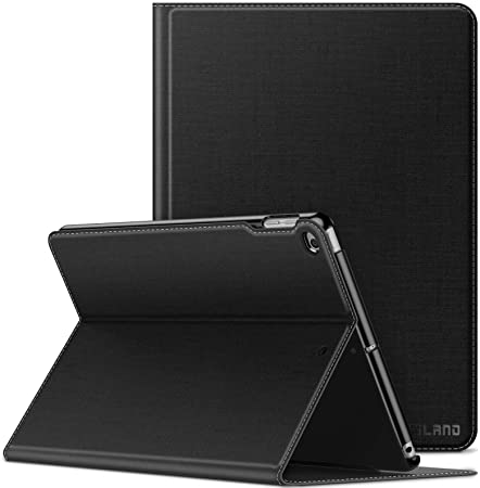 INFILAND iPad Air 2/ipad Air Case,iPad 2018/2017 9.7 inch Case(6th/5th Generation),Shockproof Leather Stand,Smart Cover with Auto Sleep/Wake Fit ipad Air 2/ipad Air,ipad 9.7 2018/2017,Black