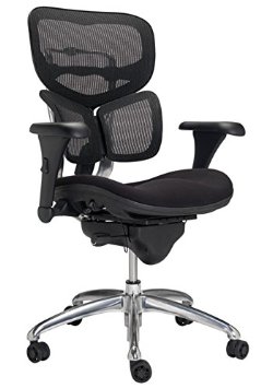 WorkPro Commercial Mesh Back Executive Chair, Black