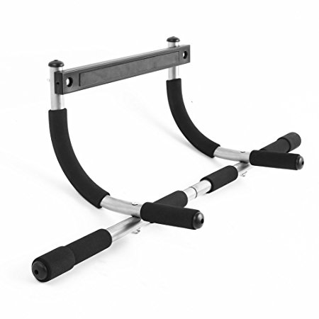 Amzdeal Multi-Functional Door Gym Pull up Bar/ Exercise Bar/ Door Bar, PULL UPS, CHIN UPS, SIT UP, UPPER BODY TRAINER