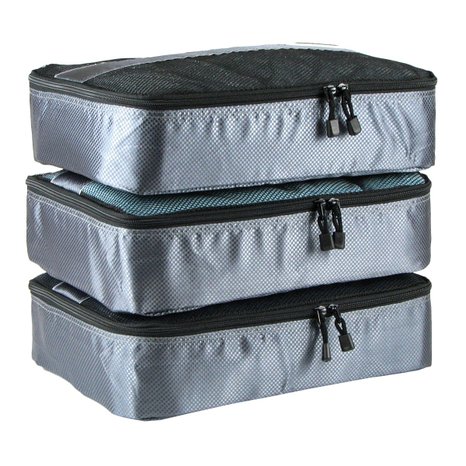 Travel Packing Cubes Medium 3pc Value Set Perfect Accessories/Clothes Organizer