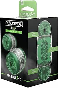 Fleshlight Quickshot Alien Quickshot | Green Lady and Butt Masturbator