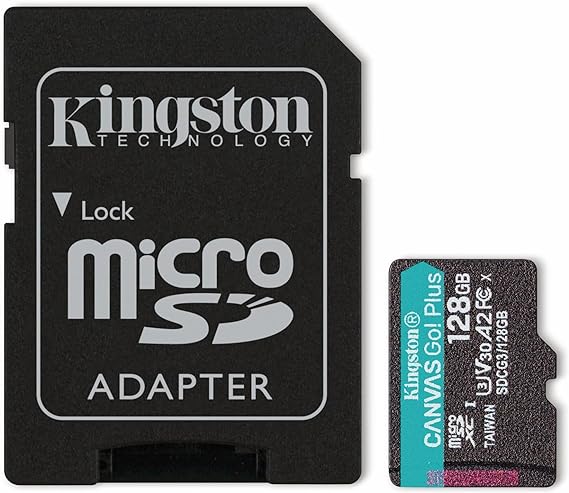 Kingston 128GB microSDXC Canvas Go Plus