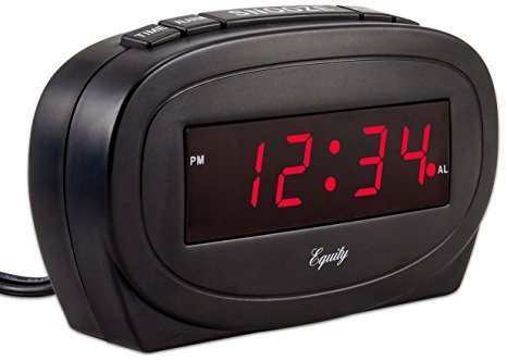 Equity by La Crosse 30228 LED Alarm Clock