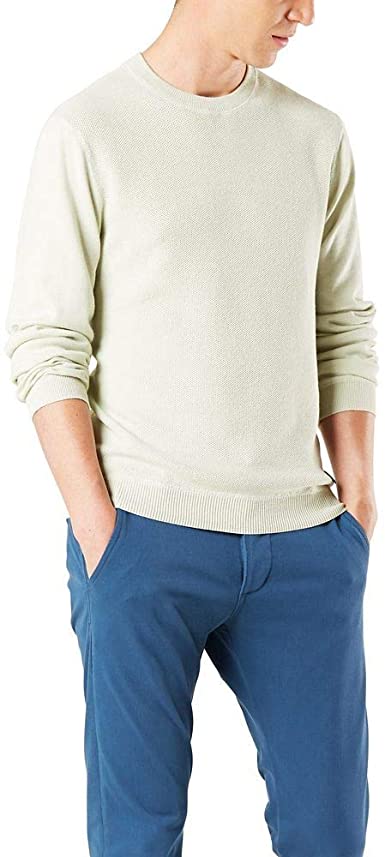 Dockers Men's Long Sleeve Crewneck Sweater