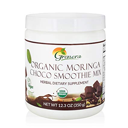 Organic Moringa Choco Smoothie Mix 350 g / 12.3 oz