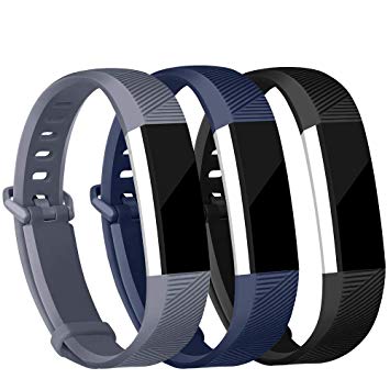 iGK Replacement Bands Compatible for Fitbit Alta and Fitbit Alta HR, Newest Adjustable Sport Strap Smartwatch Fitness Wristbands