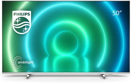 Philips 50PUS7956/12 50-Inch 4K LED TV | Ambilight, UHD & HDR10  | Dolby Vision & Dolby Atmos | Google Assistant Compatible