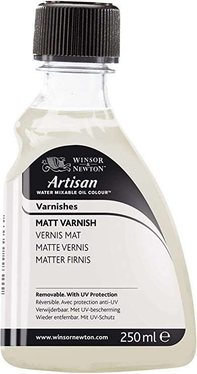 Winsor & Newton Artisan Water Mixable Mediums Matt Varnish, 250ml