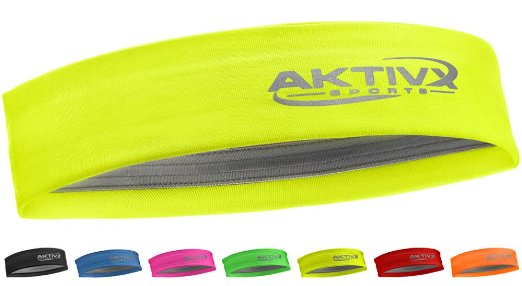 AKTIVX SPORTS® Fitness Headband, Sports Headbands for Women, Fashion Headband, Running Headband, Women Headband, Men Headband, Yoga Exercise Headband