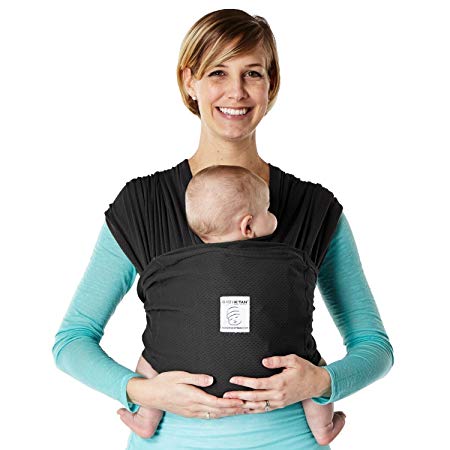 Baby K'tan Breeze Baby Carrier, Black, X-Small