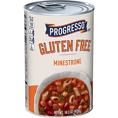 Progresso Gluten Free, Minestrone Soup, 14.3 oz