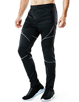 Tesla Men's Windproof Cycling Thermal Fleece Winter Pants Running Hiking Cold Active Bottoms Sweats YKB01