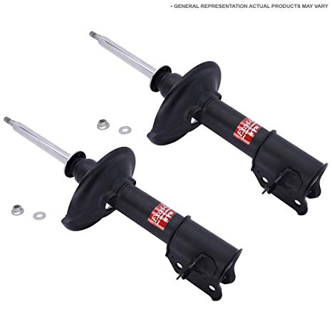 New Pair Front KYB Excel-G Shocks Struts For Porsche 924 944 1977-1988 - BuyAutoParts 77-61455AO New