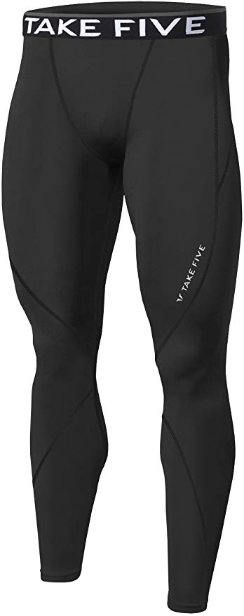 New Men Sports Apparel Skin Tights Compression Base Under Layer Long Pants