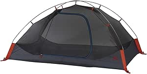 Kelty Late Start 1P - Lightweight Solo Backpacking Tent with Quickcorners, Aluminum Pole Frame, Waterproof Polyester Fly, 1 Person Capacity