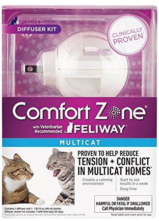 Comfort Zone Multicat Diffusers With Feliway