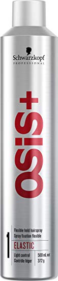 OSiS  ELASTIC FINISH Flexible Hold Light Control Hairspray, 9.1-Ounce