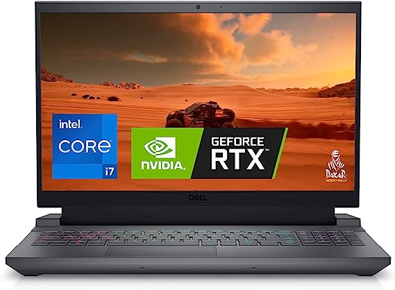 Dell G15 5530 Gaming Laptop - 15.6-inch FHD 165Hz 3ms (1920x1080) Display, Intel Core i7-13650HX, 16GB DDR5 RAM, 1TB SSD, NVIDIA GeForce RTX 4060 8GB GDDR6, Windows 11 Home - Dark Shadow Gray