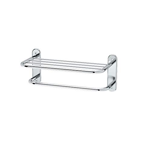 Gatco 1532 18-Inch L Towel Shelf, Chrome