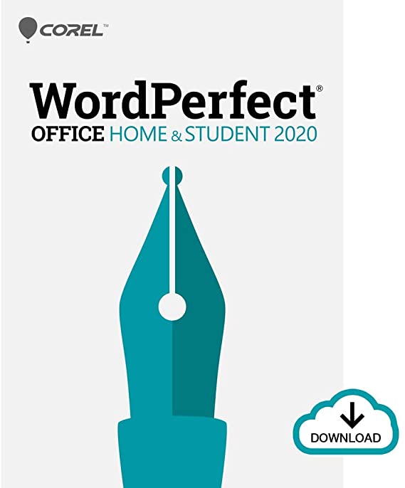 Corel WordPerfect Office 2020 Home & Student | Word Processor, Spreadsheets, Presentations | Newsletters, Labels, Envelopes, Reports, eBooks [PC Download]