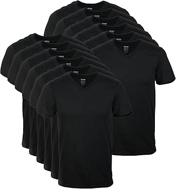 Gildan Men's V-Neck T-Shirts, Multipack, Style G1103