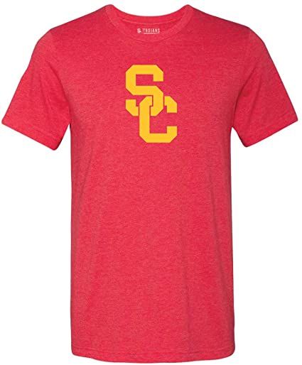 Dunbrooke Apparel USC Trojans Triblend Short Sleeve Tee