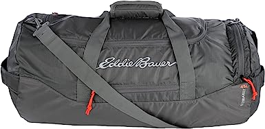 Eddie Bauer Stowaway Packable 45l Duffel Bag-Made from Ripstop Polyester