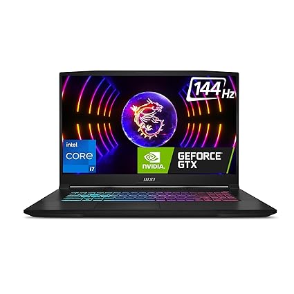 MSI Katana 17, Intel 13th Gen. i7-13620H, 44CM FHD 144Hz Gaming Laptop (16GB/512GB NVMe SSD/Windows 11 Home/Nvidia GeForce RTX2050, 4GB GDDR6/Black/2.6Kg), B13UCXK-256IN