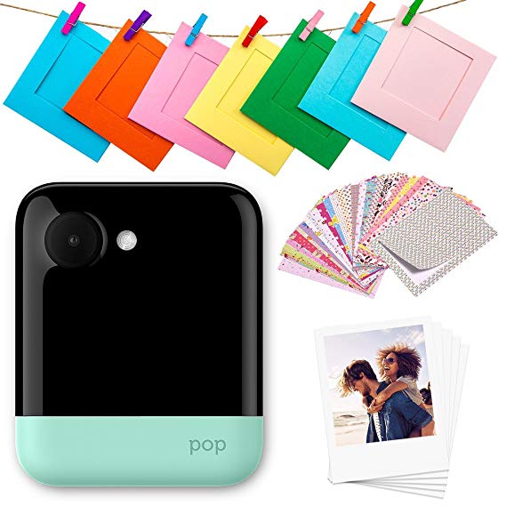 Polaroid POP 2.0 – 20MP Instant Print Digital Camera w/3.97” Touchscreen Display, Built-In Wi-Fi, 1080p HD Video, ZINK Zero Ink Technology & NEW App – Prints 3.5” x 4.25” Classic Border Photos - Green