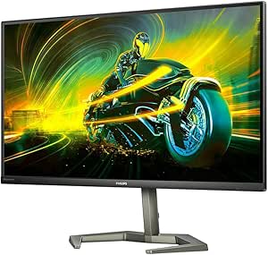 Philips Evnia 27M1N5500ZA - Moniteur de Jeu 27 Pouces QHD, FreeSync Premium (2560x1440, 170 Hz, 1 ms, DisplayPort, HDMI, Hub USB) Noir