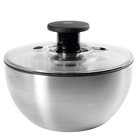 OXO 1071497 Salad Spinner Stainless Steel