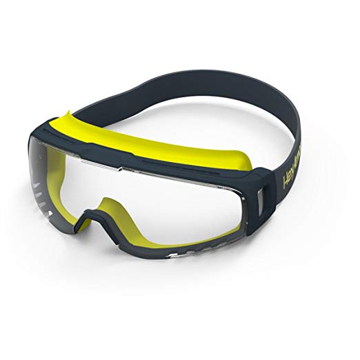 HexAmor VS350 Clear Anti Fog Safety Goggles with Cloth Strap