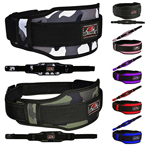 Weight Lifting Belt Neoprene Gym Fitness Workout Double Support Brace