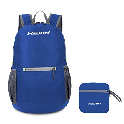 HEXIN Lightweight Packable Small Waterproof Daypacks for Camping Travel Hiking