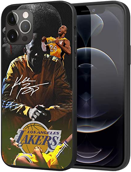 iPhone 12 Case 12 Pro Case, Black Mamba Cover Case (Kobe-Bryant-2)