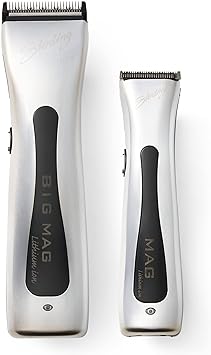 Wahl Professional - Sterling Big Mag Cordless Clipper and Sterling Mag Hair Trimmer Set - Salon-Quality Electric Hair Cutting Tools for Men and Women