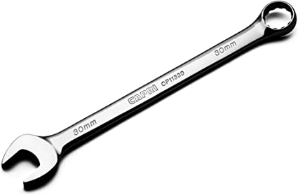 Capri Tools SmartKrome Combination Wrench, 12 Point, Metric (30 mm), CP11330