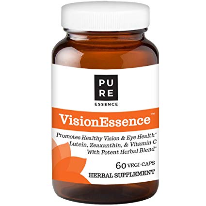 Pure Essence Labs VisionEssence - The Ultimate In Vision Support - 60 Vegetarian Capsules