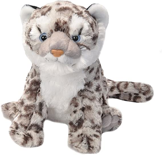 Wild Republic Snow Leopard, Cuddlekins, Stuffed Animal, 12 inches, Gift for Kids, Plush Toy, Fill is Spun Recycled Water Bottles